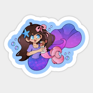 Christina Sea Graphic Sticker